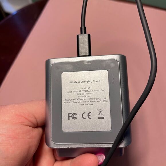 Fast Wireless Cell Phone Charger with Cord main image 6